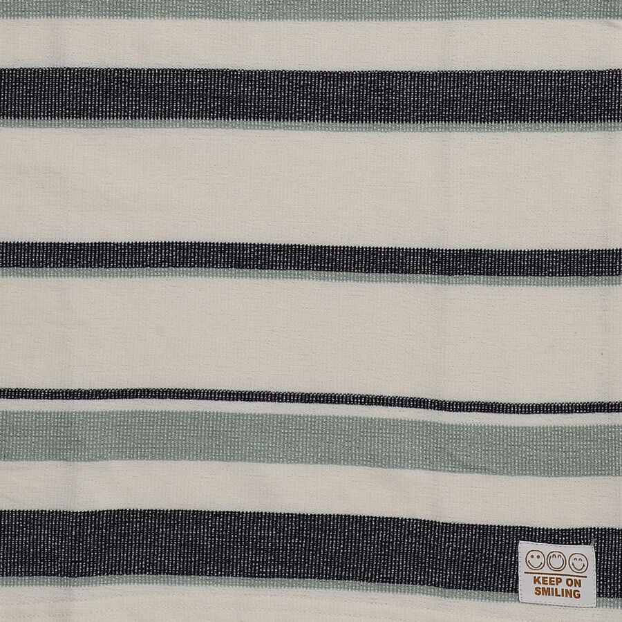 Boys' Light Green Crew Neck Graphic Printed T-Shirt, हल्का हरा, large