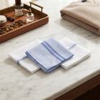 Men's Blue Pack of 3 Handkerchief, Mid Blue, small