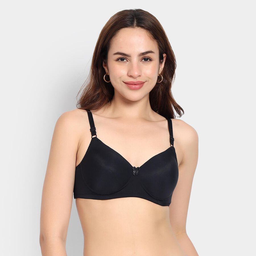Ladies' Bra, Black, large image number null