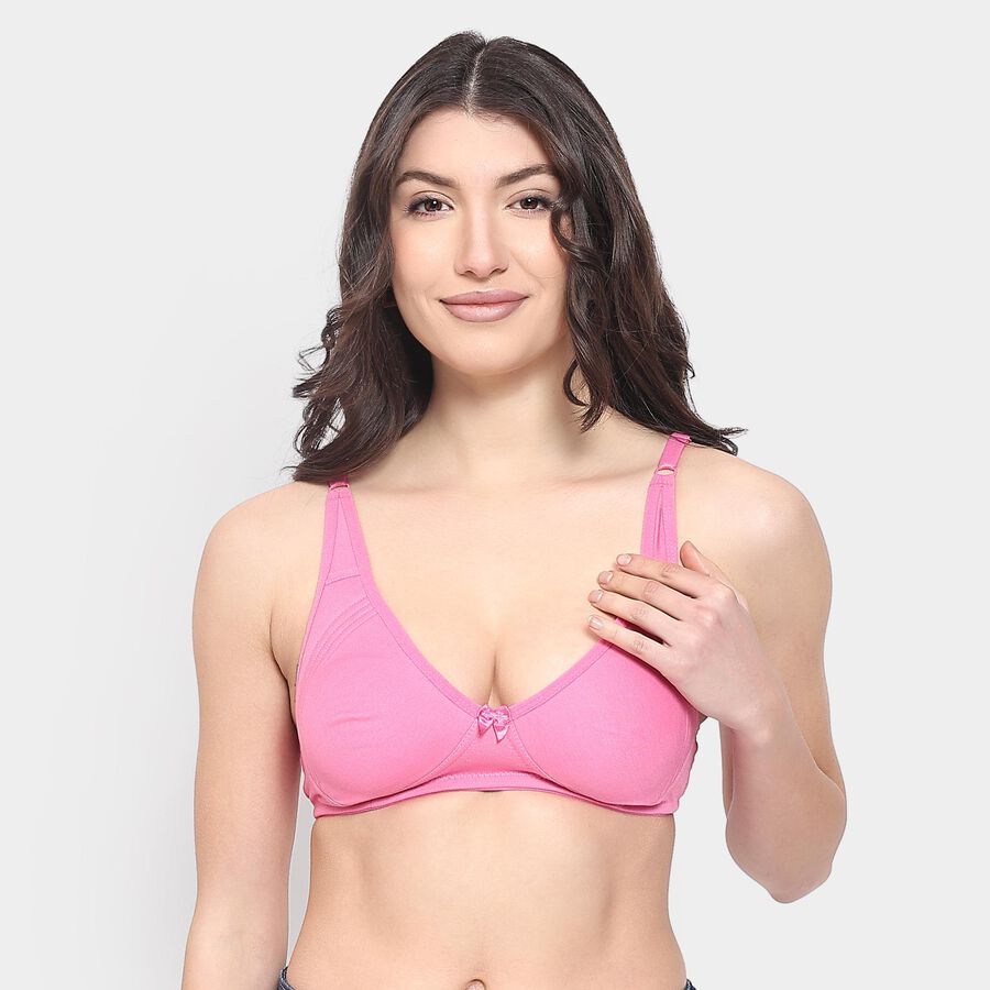Ladies' Bra , Pink, large image number null