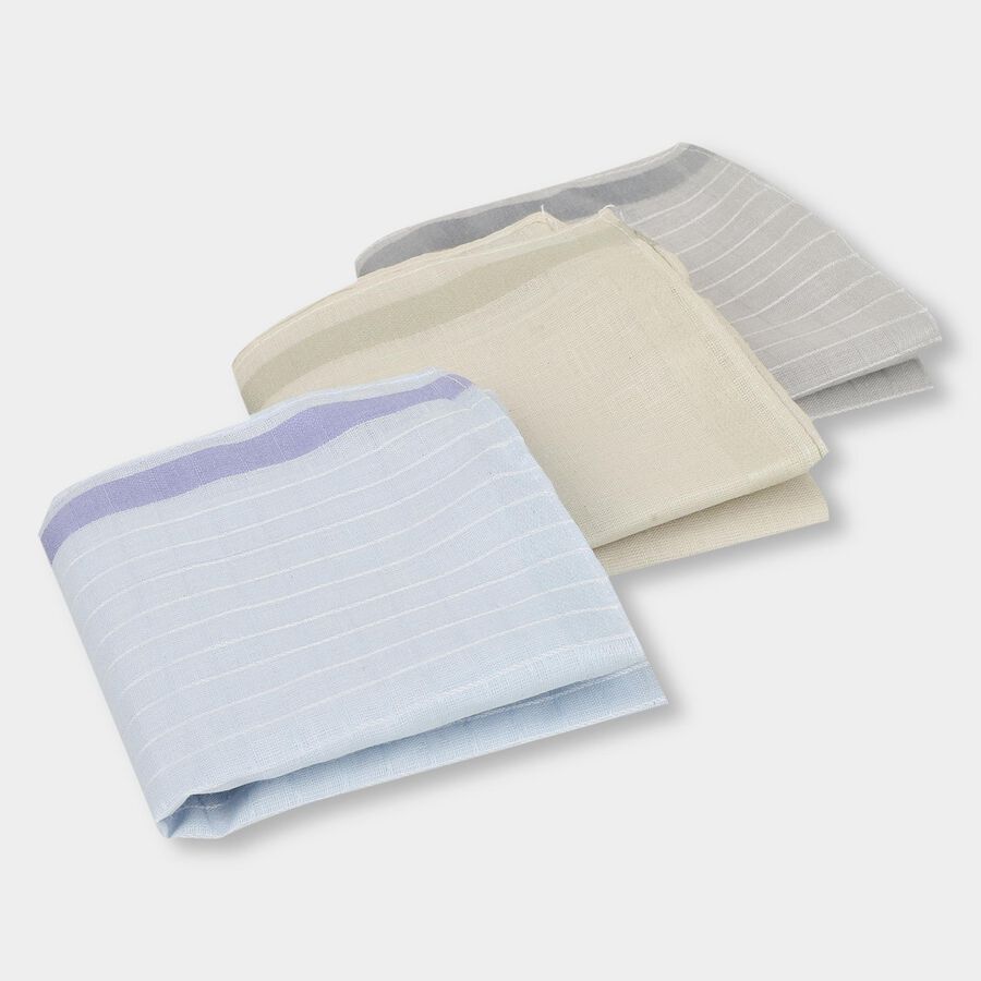 Men's Basic Hanky, Dark Grey, large image number null