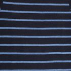 Boys Navy Blue and Light Blue Turtleneck Casual Pullover, मध्यम नीला, small image number null