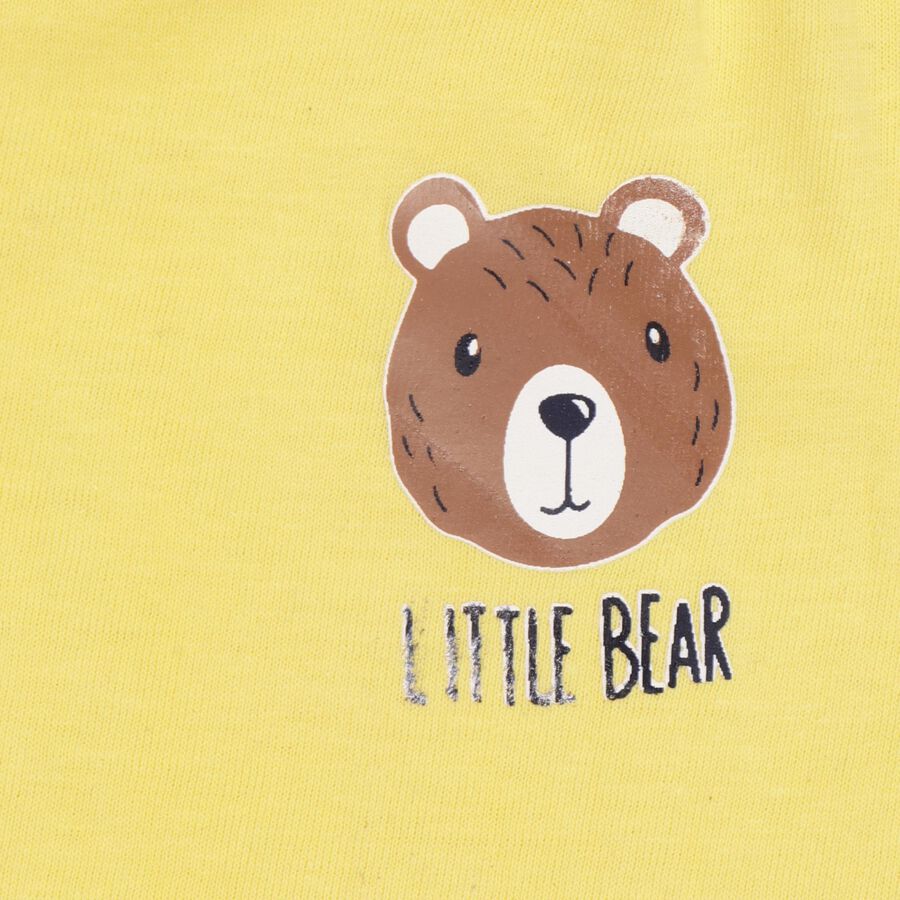 Infants' 100% Cotton Pyjama , पीला, large