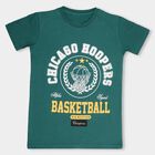 Boys' Half Sleeves T-Shirt, Dark Green, small image number null