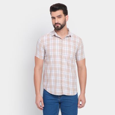 Men's 100% Cotton Casual Shirt