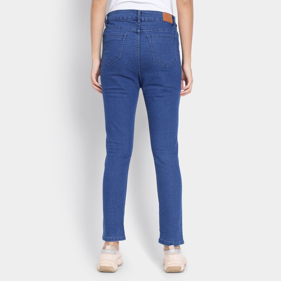 Ladies' Jeans, Dark Blue, large image number null
