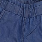 Girls' Stonewashed Blue Regular Fit Embroidered Jeans, Mid Blue, small image number null