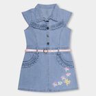 Girls' Frock, Light Blue, small image number null