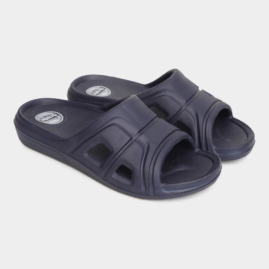 Men's Flip Flops, नेवी ब्लू, large image number null