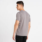 Round Neck T- Shirt, गहरा ग्रे, small image number null