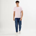 Men's Deep Blue Relaxed Fit Cargo Jeans, मध्यम नीला, small image number null