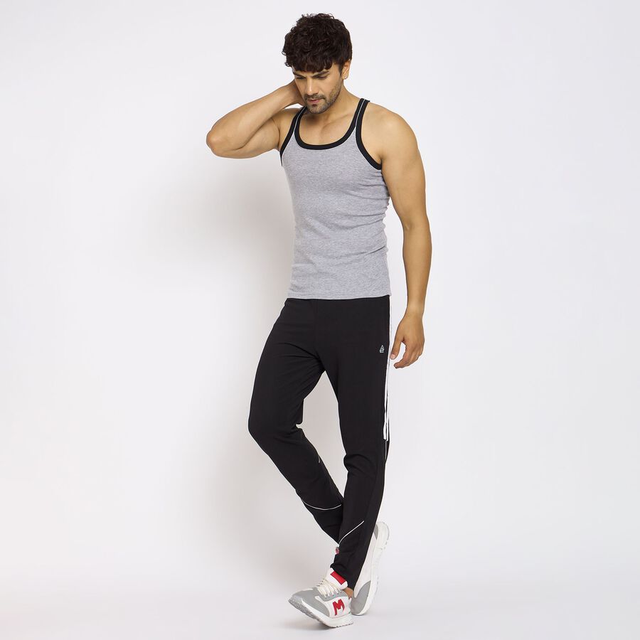 Men's Gym T-Shirt, मिश्रित हल्का ग्रे, large image number null