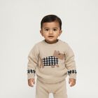 Infants' Pullover, Beige, small image number null