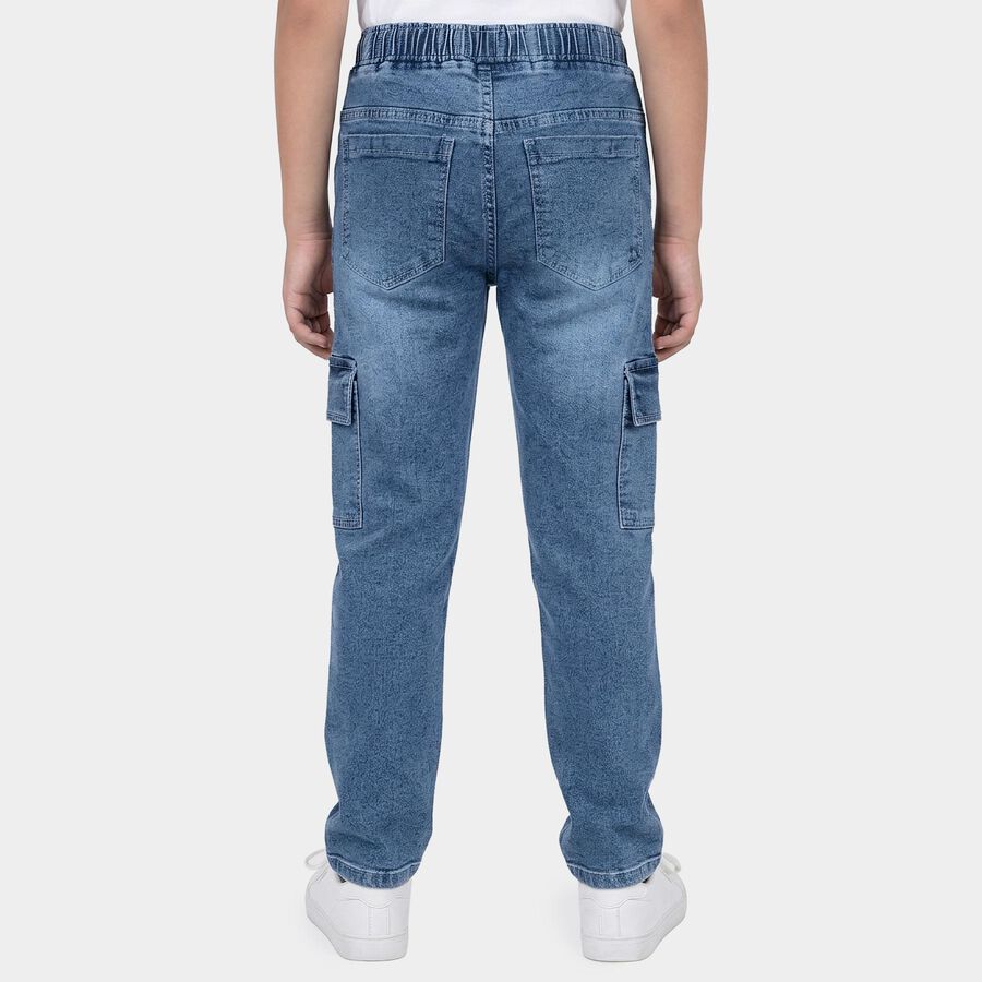 Boys' Jeans, Mid Blue, large