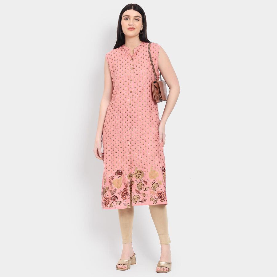 Ladies' Kurta , Peach, large image number null