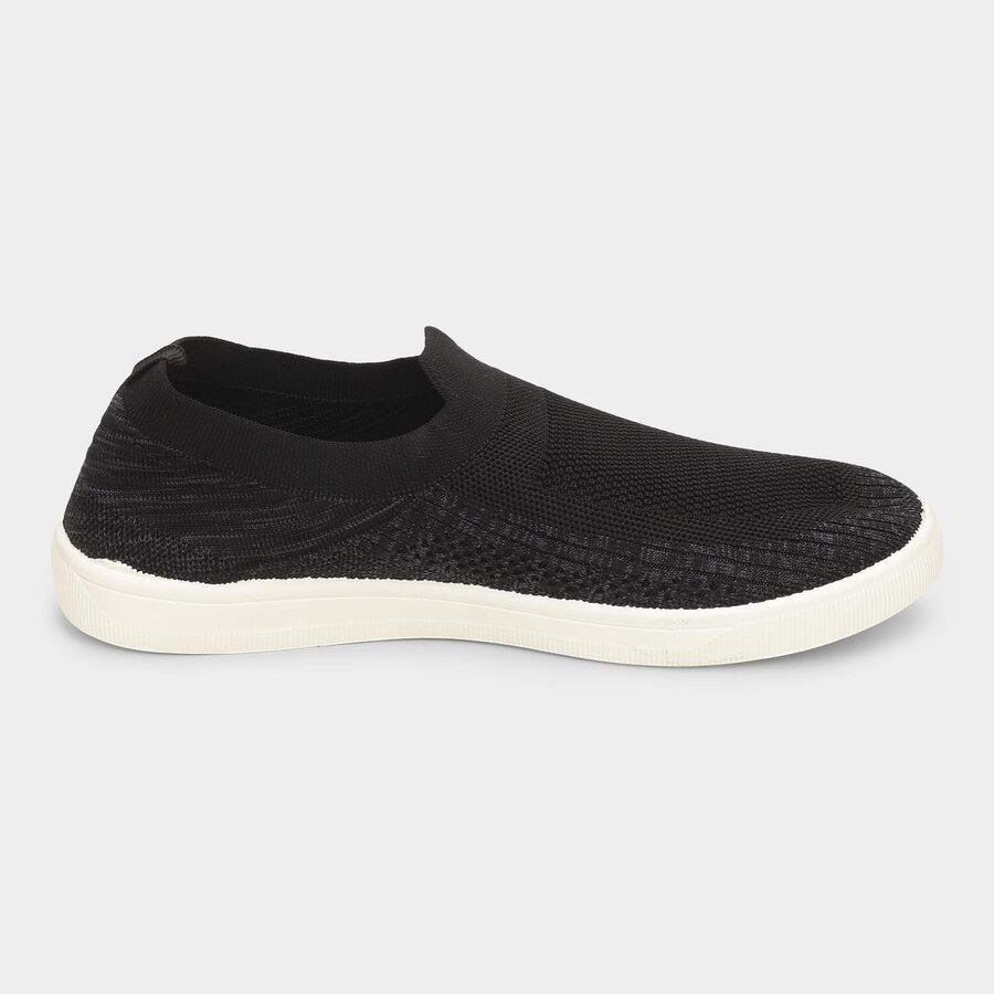 Men's Slip-On Casual Shoes, Black, large image number null