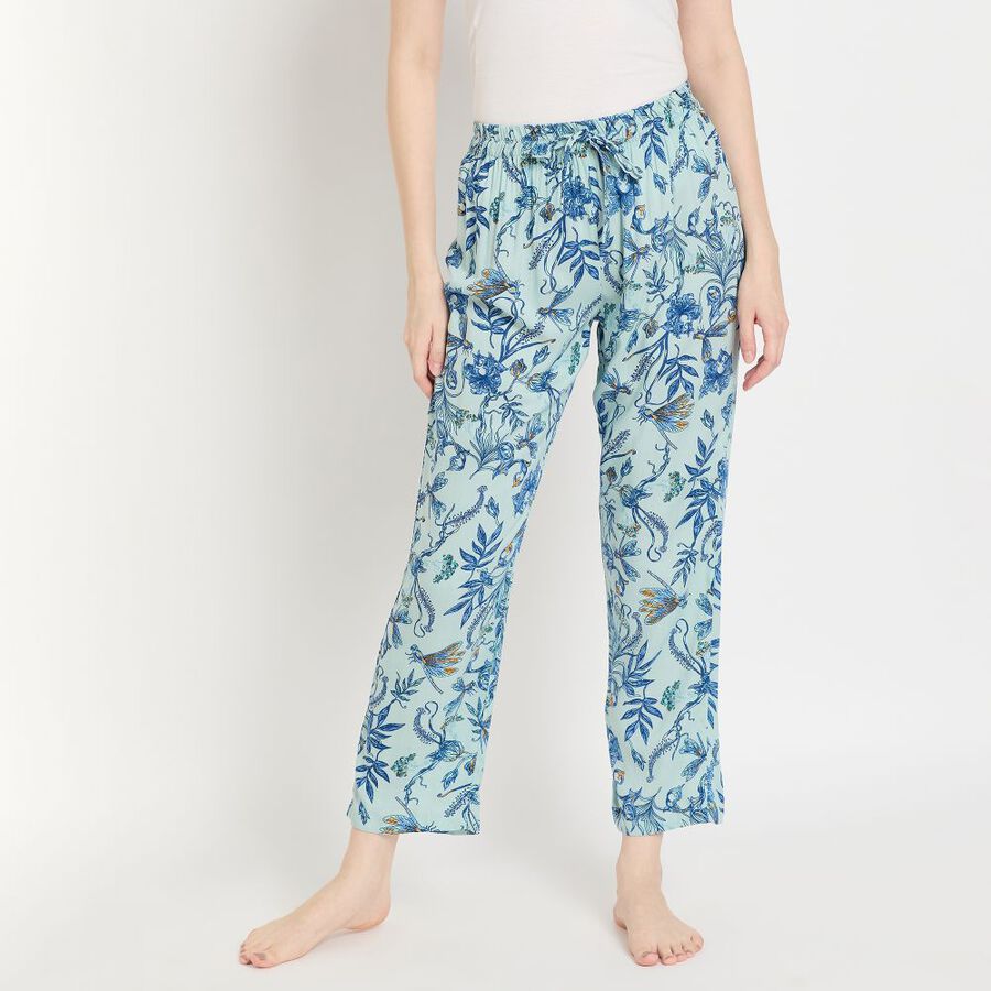 Ladies' Pyjama, हल्का नीला, large image number null