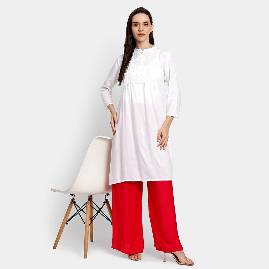 Ladies' Kurta, White, large image number null