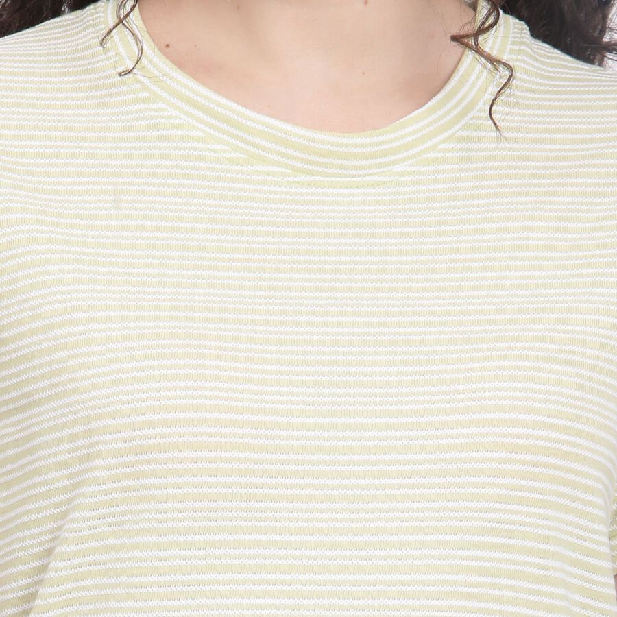 Ladies' Round Neck T-Shirt , Light Green, large image number null