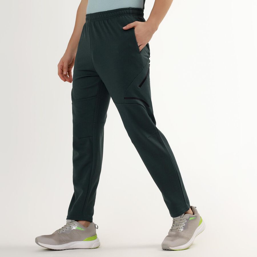 Men's Active Track Pants, Dark Green, large image number null