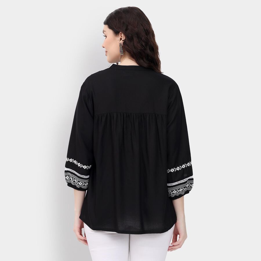 Ladies' Shirt, काला, large image number null