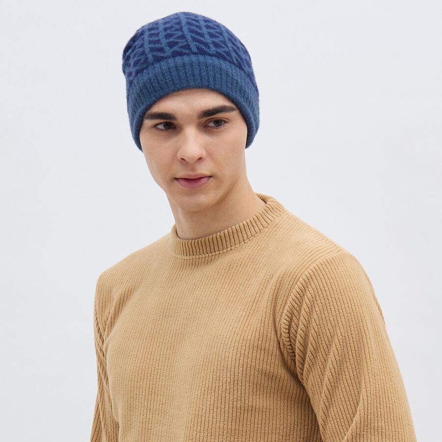 Men's Cap, Dark Blue, large image number null