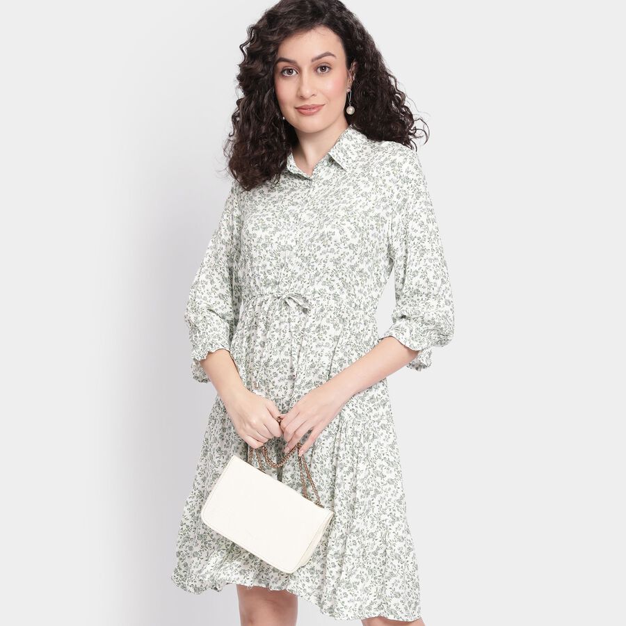 Ladies' Dress , Light Green, large image number null