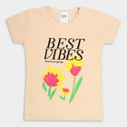 Girls' T-Shirt, गहरा पीला, small image number null