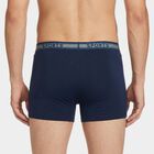 Men's Olive Green Regular Fit Solid Trunks, ओलिव, small