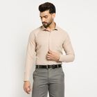 Men's Formal Shirt , Beige, small image number null
