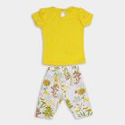 Infants' 100% Cotton Capri Set , Yellow, small image number null