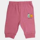 Infants Pink Jogger Graphic Printed Pyjama, Light Pink, small