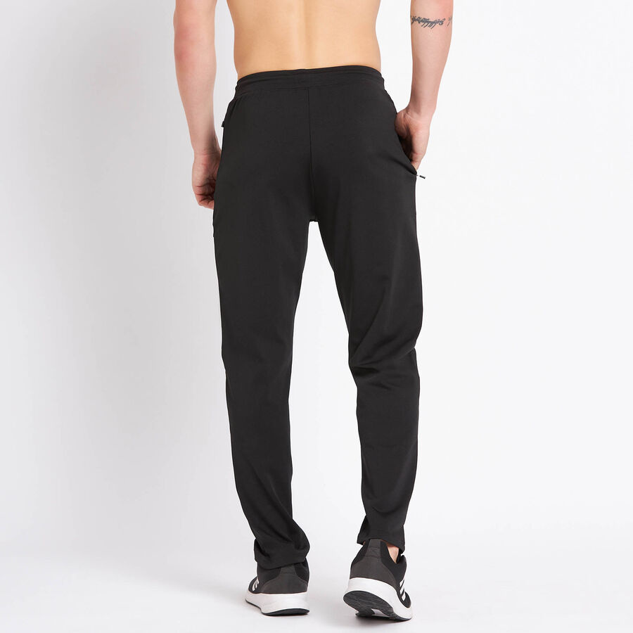 Cut & Sew Track Pants, Black, large image number null