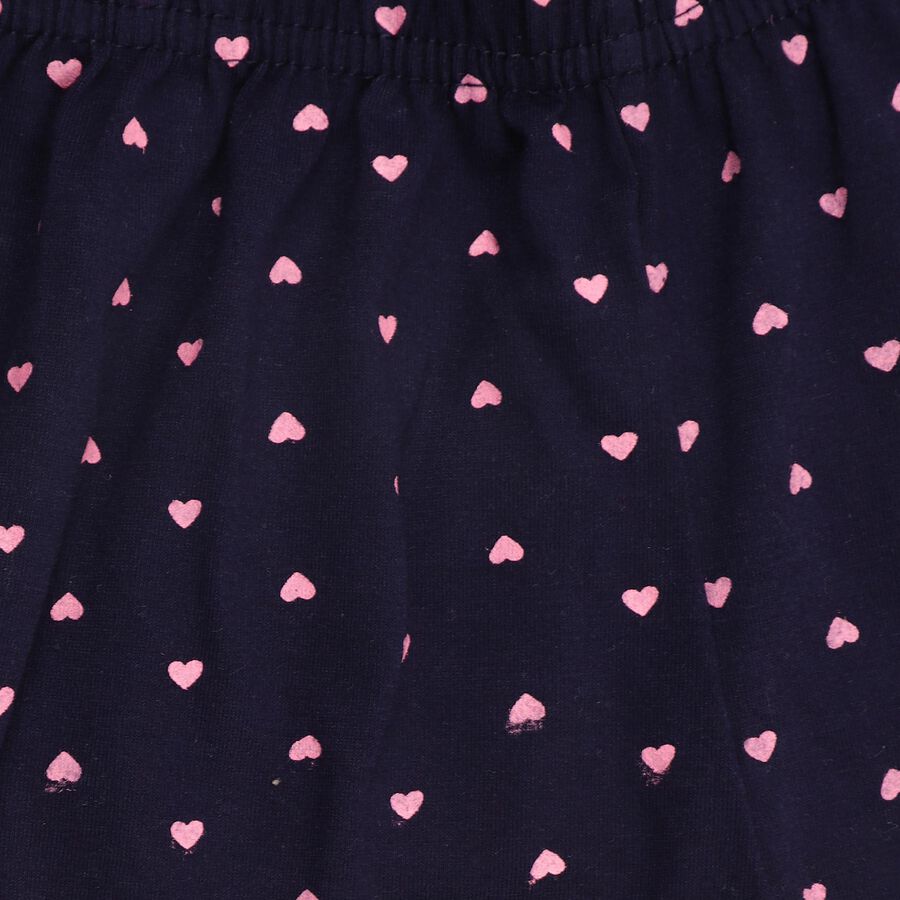 Girls' Shorts, नेवी ब्लू, large image number null