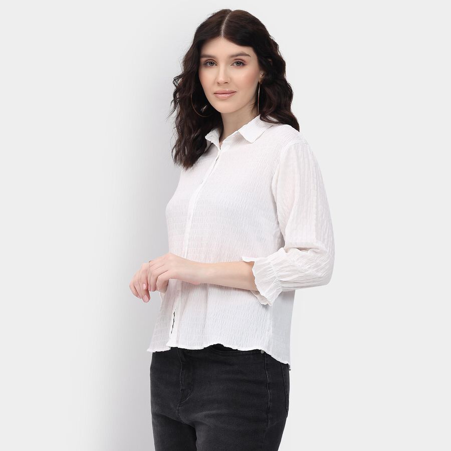 Ladies' Shirt , Off White, large
