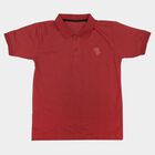 Boys Pink Round Neck Casual Boys T-Shirt, गुलाबी, small