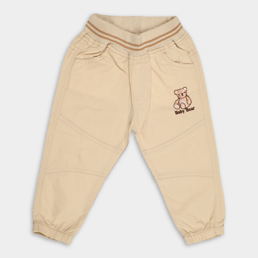 Infants' 100% Cotton Trousers, गहरा पीला, large image number null
