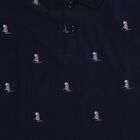 Boys' Half Sleeves T-Shirt, नेवी ब्लू, small image number null