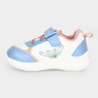 Girls' Blue Velcro Sneakers, Blue, small