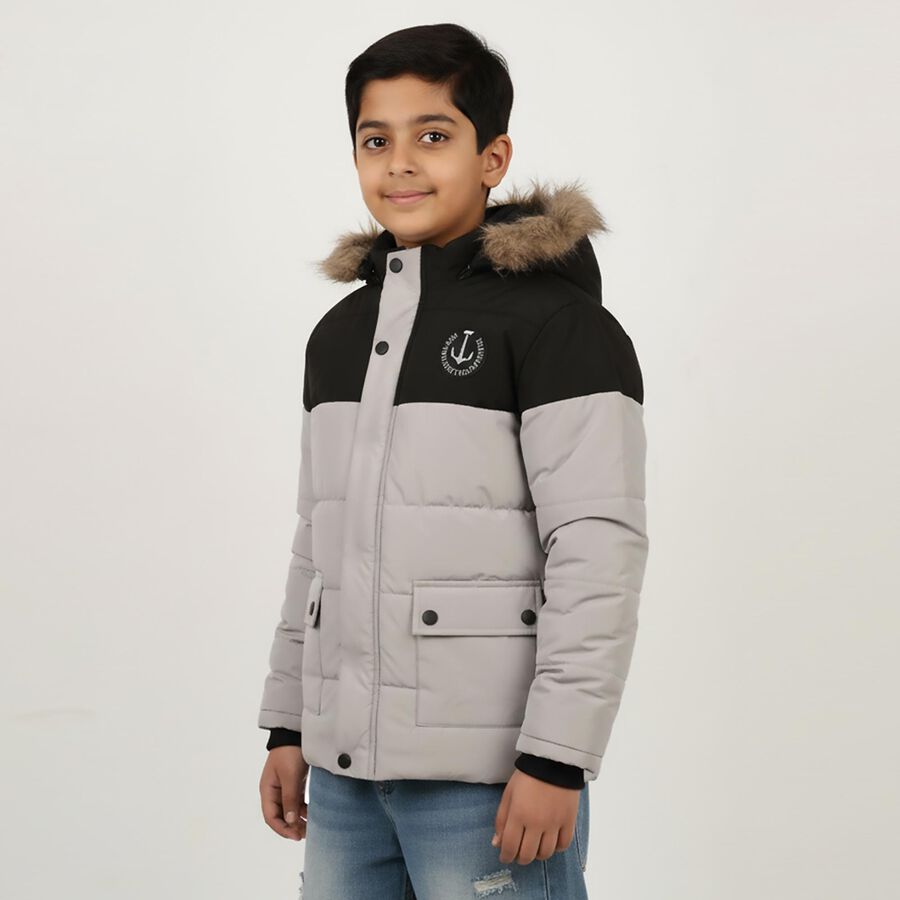 Boys' Jacket, Beige, large image number null