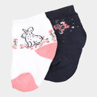 Infants Cotton Solid Socks, Navy Blue, small image number null