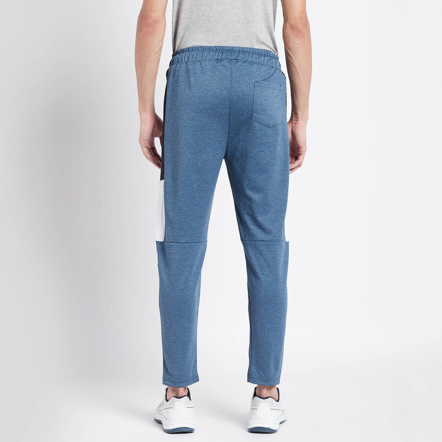 Printed Track Pants, Mid Blue, large image number null