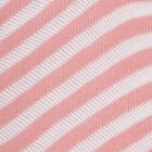 Girls Light Pink High Neck Striped Pullover, Light Pink, small image number null