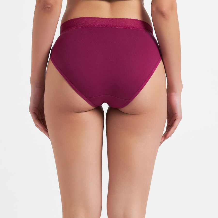 Ladies' Panty, Wine, large image number null