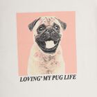 Girls' 100% Cotton T-Shirt, White, small image number null