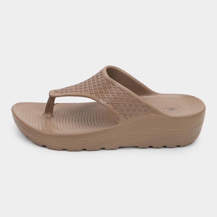 Ladies' Slipper, Brown, large image number null