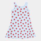 Printed Frock, Light Blue, small image number null