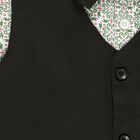 Boys Light Green Cotton Classic Collar Casual Shirt, Light Green, small image number null