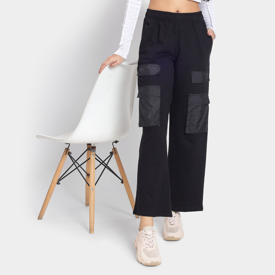 Ladies' Track Pants , Black, large image number null