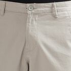 Men's Slim Fit Casual Trousers, हल्का ग्रे, small image number null
